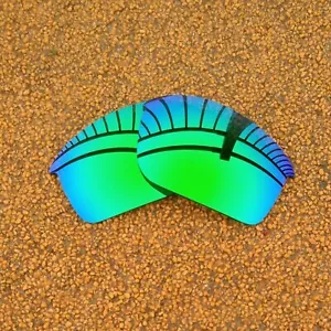 Ricambio lenti polarizzate per - tappo bottiglia Oakley antigraffio - specchio verde - Foto 1 di 5