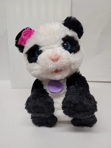 FurRealFriends Panda Plush Toy Talks Walks Giggles Coos blue eyes Interactive - Picture 1 of 7
