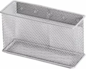 Ybmhome Wire Mesh Magnetic Storage Basket, Container, Silver 2305 Large - Picture 1 of 2