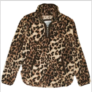 Member's Mark Girls 1/4 Zip Sherpa Pullover - Picture 1 of 8