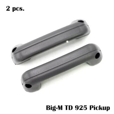 2Pcs. Gray Armrest Door Grab Handle Pull For Nissan D21 Hardbody Pickup 1987 -96 - Image 1 of 4