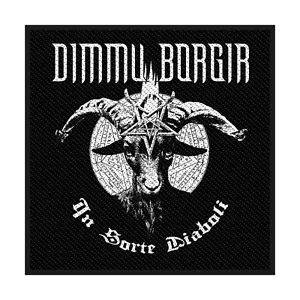 DIMMU BORGIR IN SORTE DIABOLI WOVEN SEW ON PATCH OFFICIALLY LICENSED - Picture 1 of 4