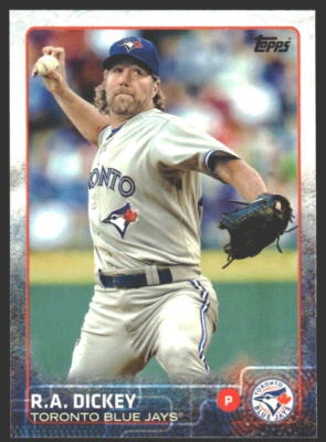 R.A. Dickey #316 2015 Topps Toronto Blue Jays - Image 1 of 2