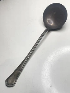 Ancienne Louche en Métal Argenté Avec Poinçons - Bild 1 von 8