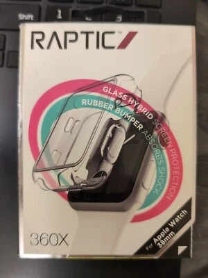 Protector de Pantalla Híbrido Raptic 360X para Apple Watch 38mm Nuevo Precintado Foto 1 de 3