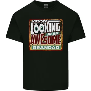 Youre Looking At An Awesome Abuelo Algodón Hombre Camiseta De - Imagen 1 de 102