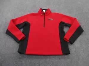 Spyder Jacket Mens M Hiking Logo Outdoors Sweater Grid Vintage Heavy Coat Adult - Picture 1 of 10