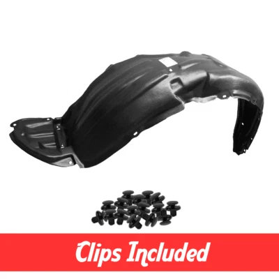 Front Driver Side Fender Liner w/ Clips For 2008-2014 Scion xD SC1248107 - Image 1 of 4