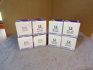 Lot of 8 Sylvania tungsten halogen projection lamps; EJL 200 w 24 v GTE Corp. - Picture 1 of 4
