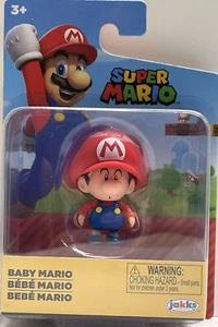 Figura 2.5" BABY MARIO SUPER MARIO mini MUNDO DE NINTENDO pacífico JAKKS 2022 - Imagen 1 de 3