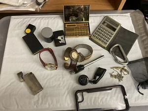 Junk Drawer Many Items ~ Found Object / Assemblage Art ~ Vintage Items - Picture 1 of 7