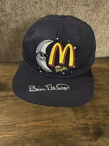 Vintage Nascar McDonalds Mac Tonight Moon Snapback Mütze NASCAR Billy Elliott SELTEN - Bild 1 von 6