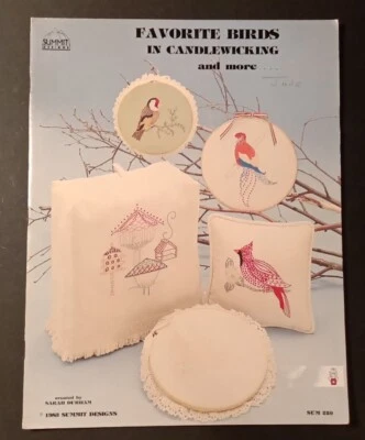 FAVORITE BIRDS AND CANDLE WICKING & MORE By Sarah Durham Summit Designs - Image 1 of 2