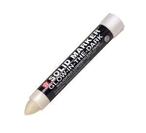 XSC-300 Sakura Solid Paint Marker, Glow In The Dark, Bullet Tip, Pack of 1