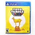 Toto Temple Deluxe Sony PlayStation 4 Limited Run #148 Hole Punched New Sealed