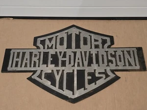 Vintage Sign Harley Davidson - Picture 1 of 7