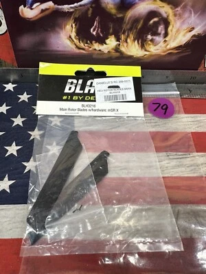 Blade 3216 Main Rotor Blades with Hardware for: MSRX - Image 1 of 4