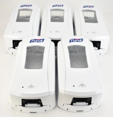 LOT OF 5 - NEW Purell LTX-12 Touch-Free Dispenser Wall White Gojo 1920-04 - Image 1 of 4