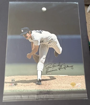FOTO FIRMADA POR RON GUIDRY AUTOGRAFIADA 16" X 20" CERTIFICADO DE AUTENTICIDAD AUTO Foto 1 de 4