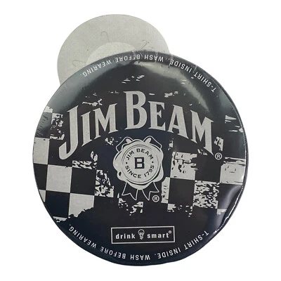 Camiseta Jim Beam Bourbon In Puck Para Hombre XL Negra (Coleccionable Promocional) X-Grande Foto 1 de 4