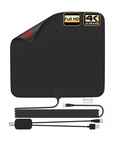 Digital TV Antenna 5800 Miles Range 1080P Amplified HDTV Booster USB Power HD 4K - Picture 1 of 12