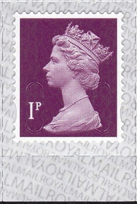 QE2 - 2020 MNH 1p With Overlay M20L MAIL from Counter Sheet PB sL - Image 1 of 1