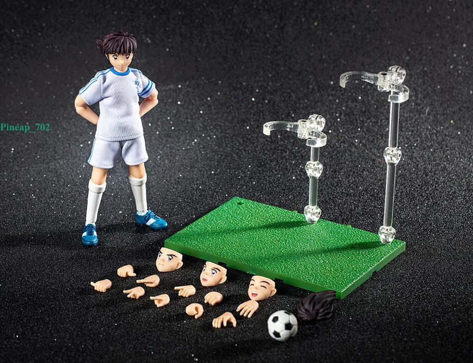 Anime Captain Tsubasa Ozora Tsubasa Misaki Taro Collect 6in Action Figure Model - Image 1 of 4