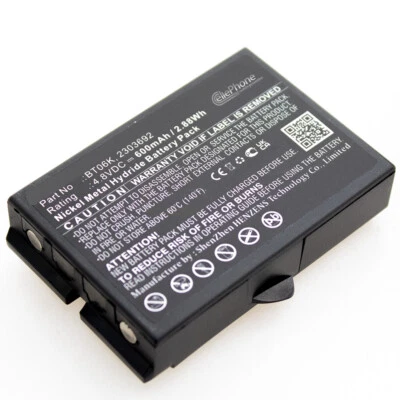 CELLEPHONE 600mAh Akku Ni-MH für Ikusi Rad-TF T72 Atex Transmitters - ersetzt BT06K 4,8V