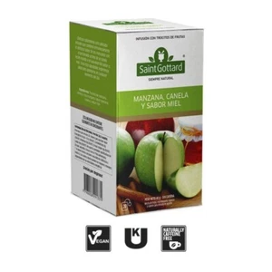 Saint Gottard - Té Manzana, Canela Y Sabor Miel (x 6 Cajas) - Picture 1 of 1