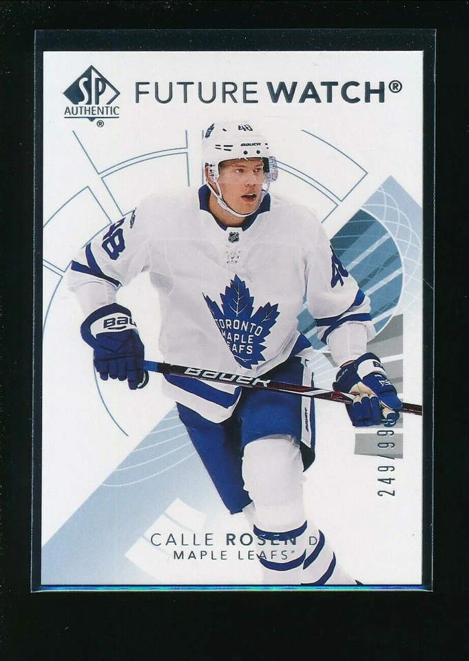 2017-18 SP Authentic #168 Calle Rosen FW RC 249/999 - Image 1 of 1
