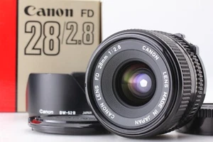 [MINT w/ HOOD BOX] Canon New FD 28mm F2.8 Lens For Canon FD AE-1 A-1 Japan - Picture 1 of 10