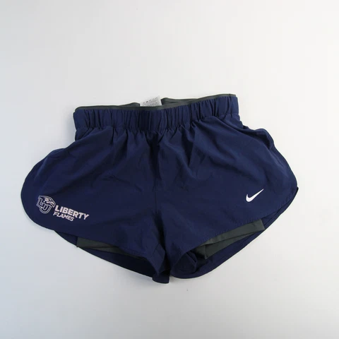 Liberty Flames Nike Dri-Fit Athletic Shorts Women's Navy Used Cover
