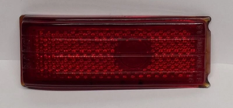Lente de luz trasera NASH cupé convertible sedán horizontal NOS 1941-1948 Foto 1 de 3