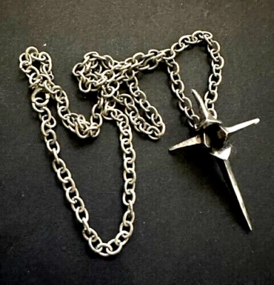 Kreuz Der Nägel Anhänger Zinn Alchemy Gothic - Bild 1 von 4