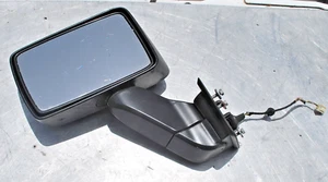 2008 Hummer H3  driver left BLACK replacement ELECTRIC mirror used OEM - Picture 1 of 7