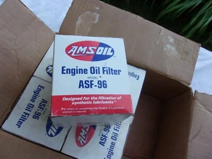 5 NOS AmsOil Oil Filter ASF-96 in Original Box - Picture 1 of 6