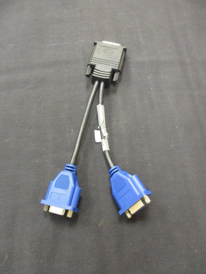 Molex E52534-D Used Dual 2 VGA Splitter Adapter Cable - Image 1 of 4