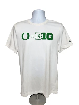 Oregon DUCKS Football TEAM ISSUED Nike O x B1G Dri-Fit TEE SHIRT  PE    Men's  S - Image 1 of 4