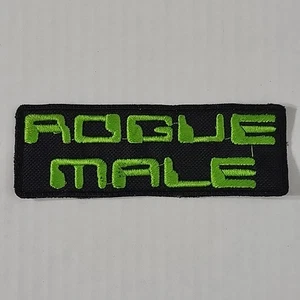 ROGUE MALE (UK) Band Logo SMALL PATCH Embroidered - Picture 1 of 6