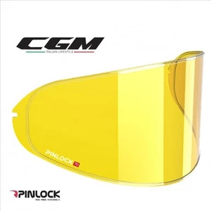 PINLOCK 70 amarillo para cascos CGM ITALIA y SKA-P - Imagen 1 de 3