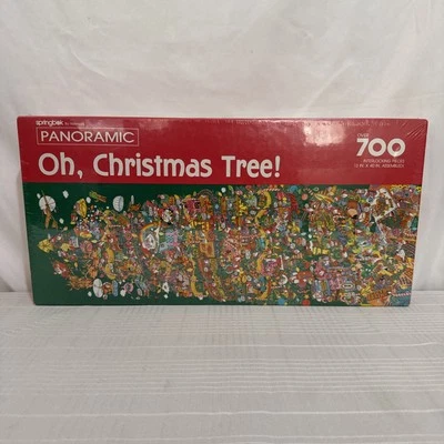 Springbok ¡Oh, árbol de Navidad! Rompecabezas Panorámico 700 Piezas NUEVO PRECINTADO RARO Foto 1 de 4