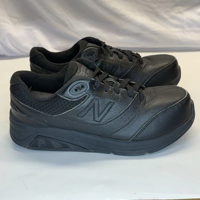 New Balance 928v3 Zapatos Para Mujer 8 D Cuero Negro Barra Antivuelco Tenis para Caminar Foto 1 de 4