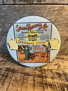 Vtg Mr Coffee Limited Edition Sears Roebucks & Co Advertising Tin - Picture 1 of 10