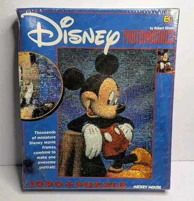 Rompecabezas de 1000 piezas sellado Disney Photomosaics Mickey Mouse Foto 1 de 4