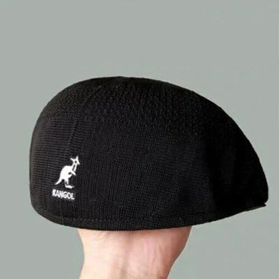 Gorra Boina Transpirable Kangol Verano Informal Tejida Gorras Hombres Mujeres Foto 1 de 2