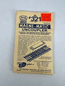 Desacopladores de acción retardada Magne-Matic escala HO Kadee #321 (paquete de 2) - Imagen 1 de 2
