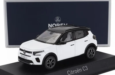 Citroën C3 2024 Polar Blanco y Negro a 1/43 de Norev 155311 - Imagen 1 de 2
