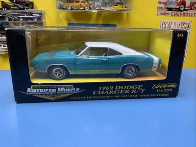 AMERICAN MUSCLE ERTL 1969 DODGE CHARGER R/T LIMITED EDITION 1 OF 2502 NEW - Image 1 of 4