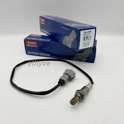 2X DENSO Downstream Oxygen O2 Sensor For Toyota Highlander Lexus RX330 234-4509 - Image 1 of 4
