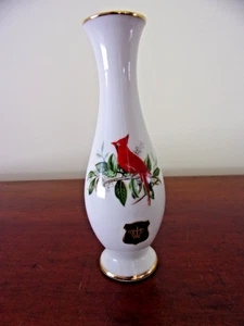Vintage Gerold Porzellan E&R Cardinal Bud Vase W. Germany - Picture 1 of 7